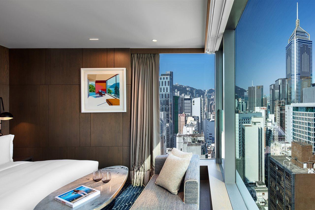 Hotel The Hari Hongkong Exterior foto The View from a Deluxe Room